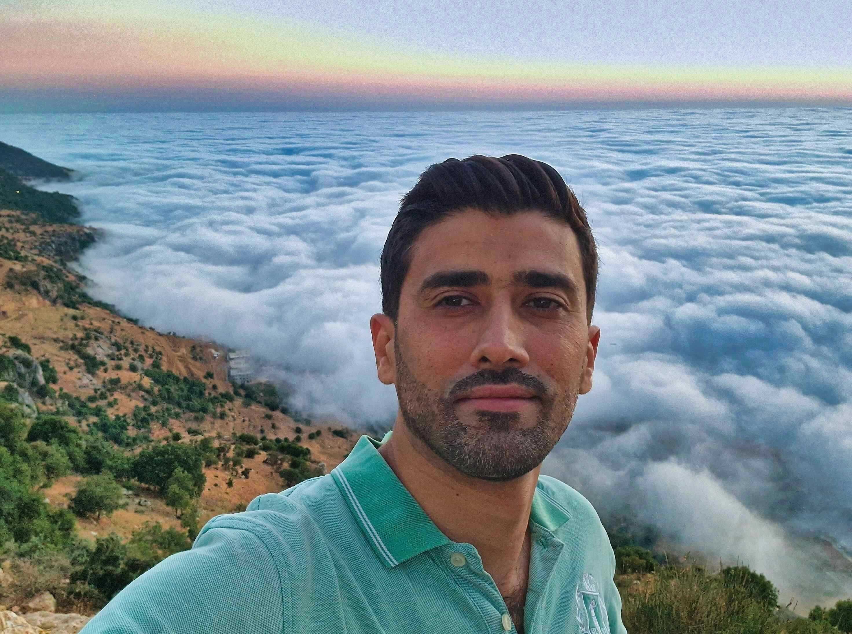 Lebanese landscape representing the founder's vision